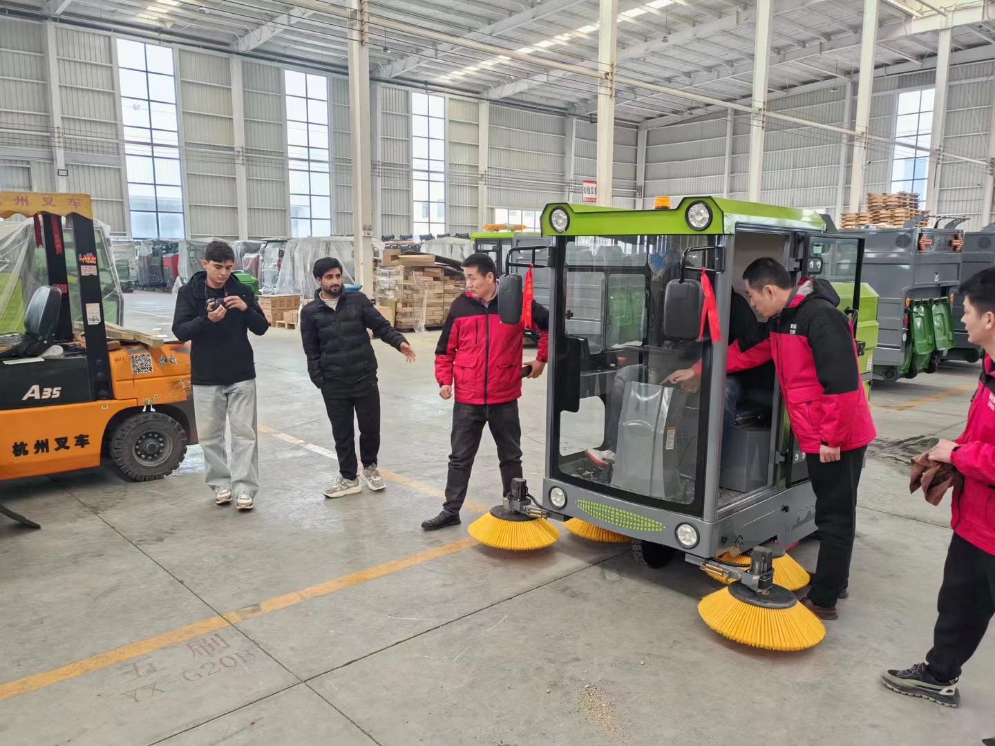 中东客户来厂考虑