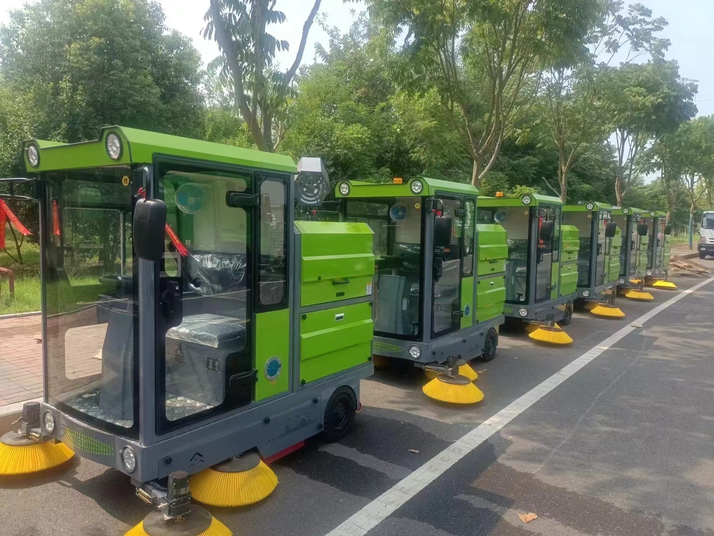 交机培训-菱狮G7扫地车